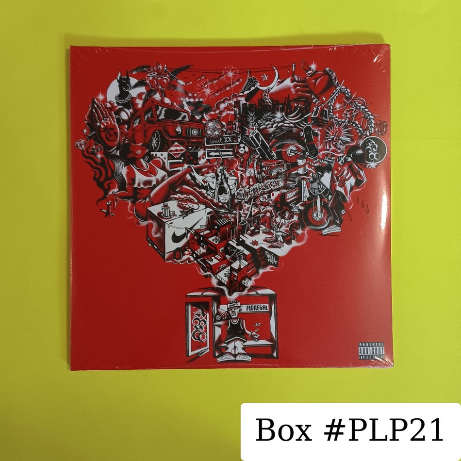 Ryan Castro - El Cantante Del Ghetto RED & BLACK 2LP - 2024 - New - Sealed - Vinyl