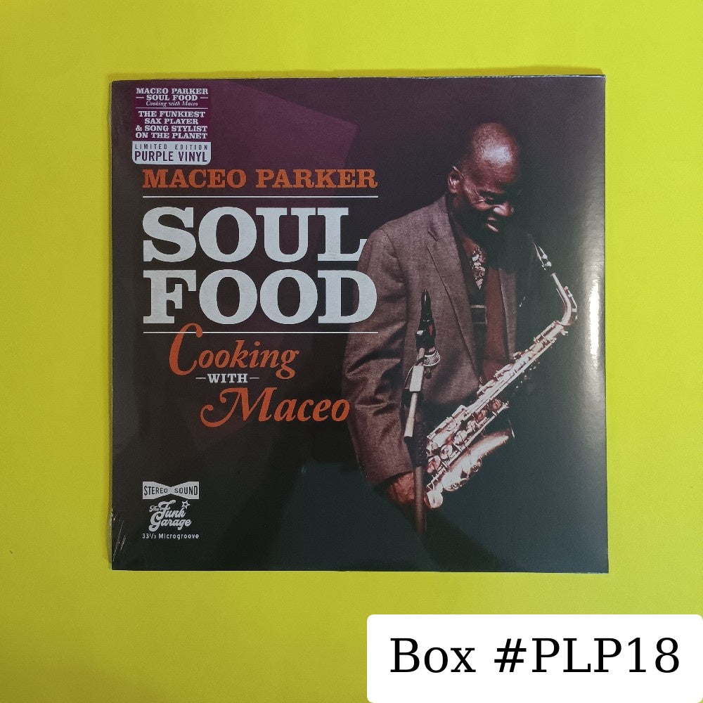 Maceo Parker - Soul Food: Cooking With Maceo PURPLE - 2020 - TFG 7609 1-2 - New - Sealed - Vinyl