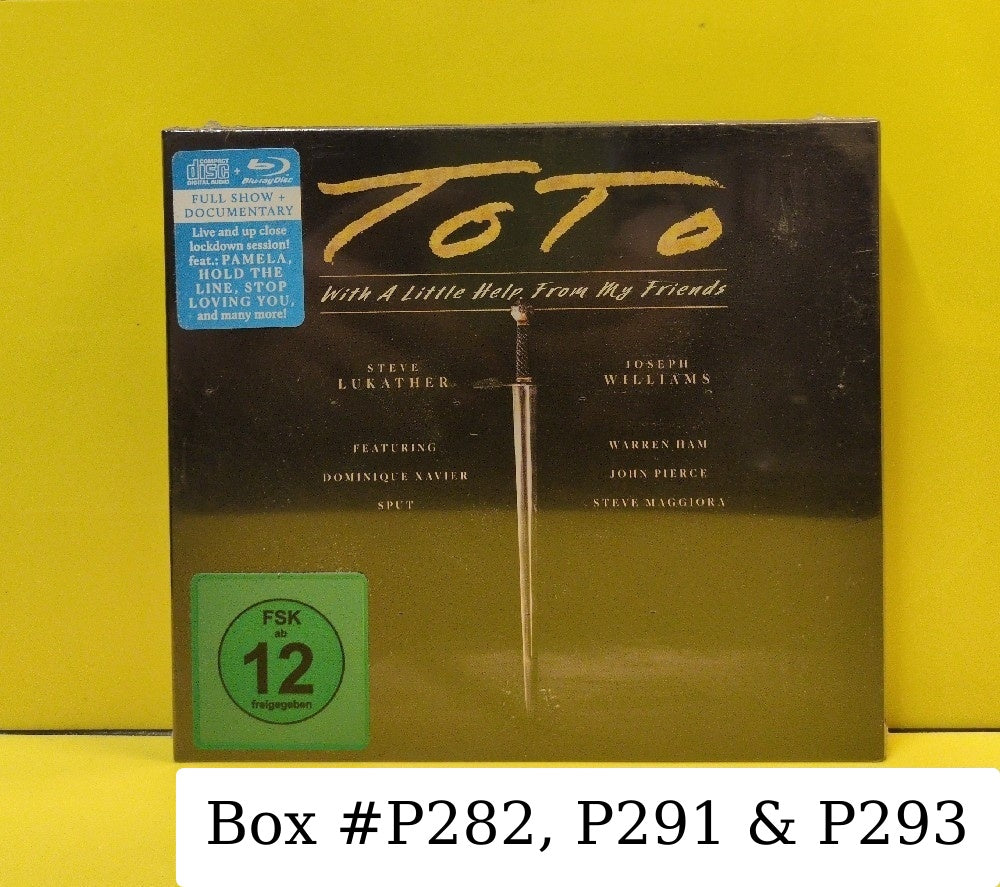 Toto - With A Little Help From My Friends - 2021 - TPC76507 - New - Sealed - CDs - CD/Blu-ray Set