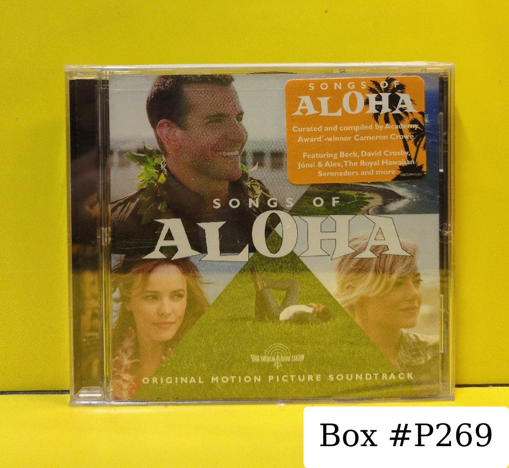 Various - Songs Of Aloha (Original Motion Picture Soundtrack) - 2015 - 88875099722 - New - Sealed - CDs