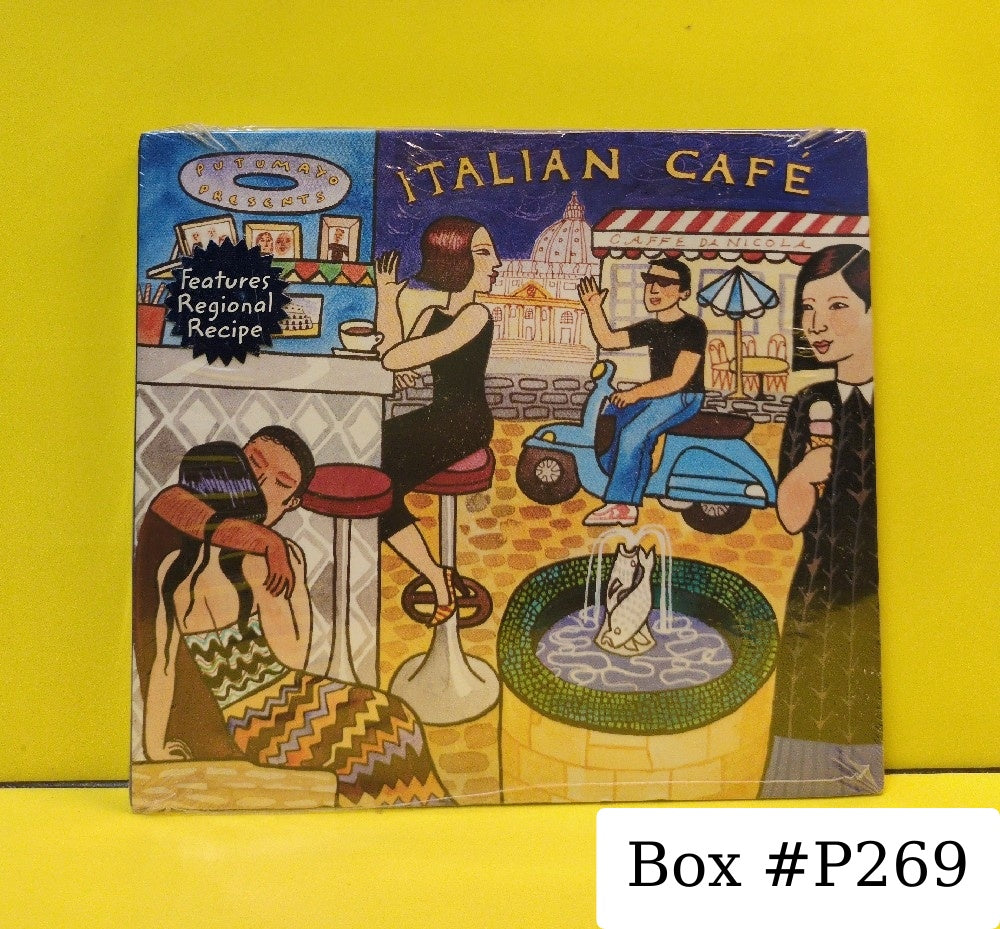 Various - Italian Café - PUT 238-2 - New - Sealed - CDs - Reissue - Digipak - European Import