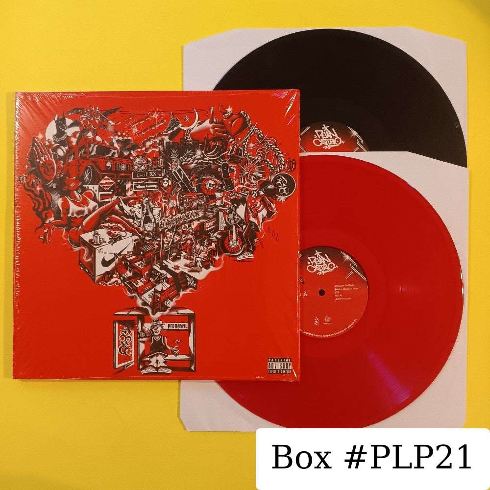 Ryan Castro - El Cantante Del Ghetto RED & BLACK 2LP - 2024 - New - Sealed - Vinyl