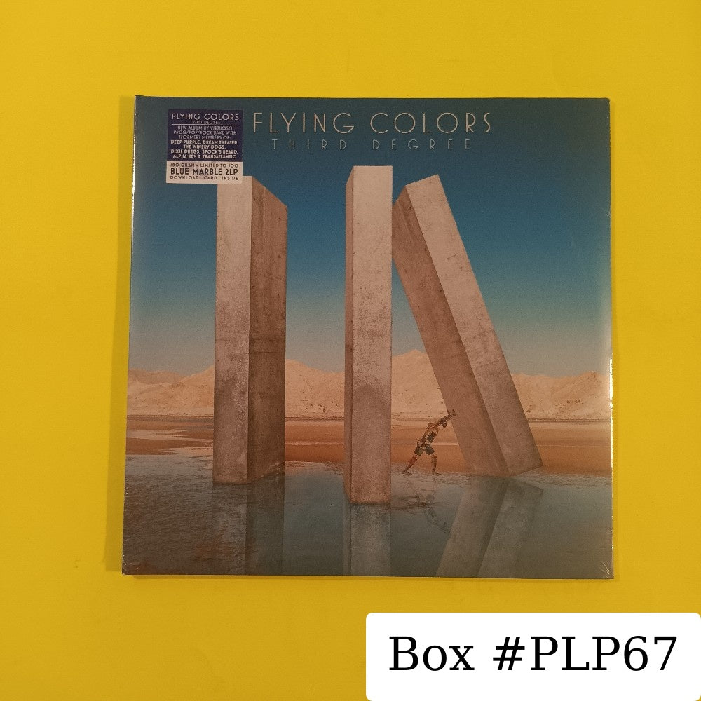 Flying Colors - Third Degree BLUE MARBLE VINYL - 2019 - MTR 7596 1-2 - New - Sealed - Vinyl
