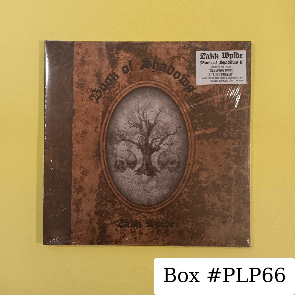 Zakk Wylde - Book Of Shadows II SILVER & BROWN SPLATTER - 2022 - EOM-LP-46675 - New - Sealed - Vinyl