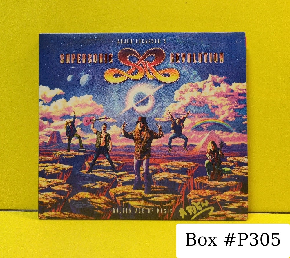 Arjen Lucassen's Supersonic Revolution - Golden Age Of Music - 2023 - MTR77012 - Used - EX - CDs
