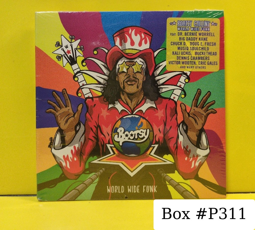 Bootsy Collins - World Wide Funk - 2017 - M 7514 2 - New - Sealed - CDs