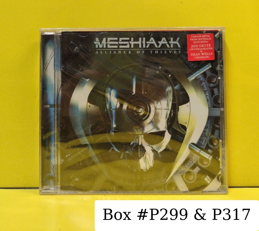 Meshiaak - Alliance Of Thieves - 2016 - M74722 - New - Sealed - CDs - European Import
