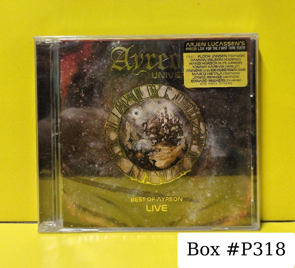 Ayreon Universe - Best Of Ayreon Live - 2018 - MTR75522 - New - Sealed - CDs - 2xCD