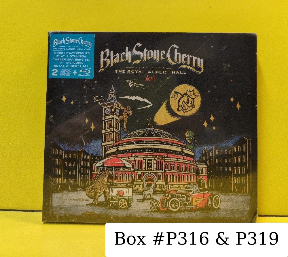 Black Stone Cherry - Live From The Royal Albert Hall... Y'All - 2022 - M 7655 2 - New - Sealed - CDs - 2xCD/1xBlu-ray Set - European Import