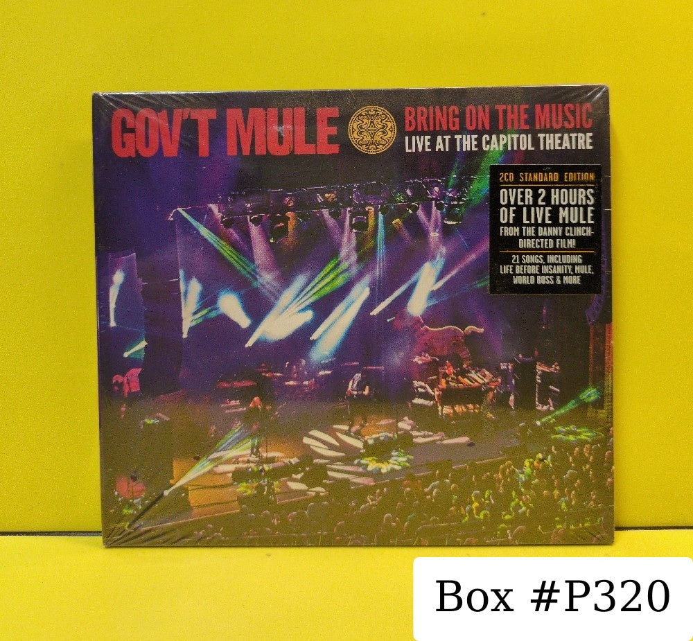 Gov't Mule - Bring On The Music (Live At The Capitol Theatre) - 2019 - PRD75932 - New - Sealed - CDs - 2xCD - European Import