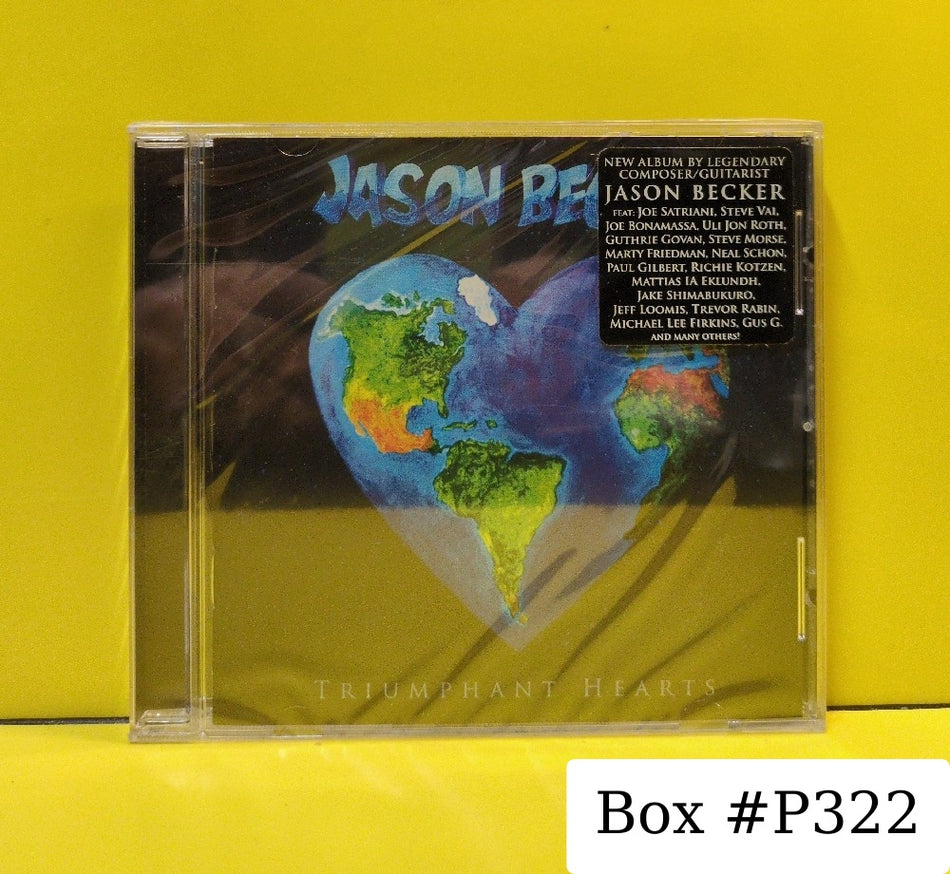 Jason Becker - Triumphant Hearts - 2018 - MTR75732 - New - Sealed - CDs - European Import