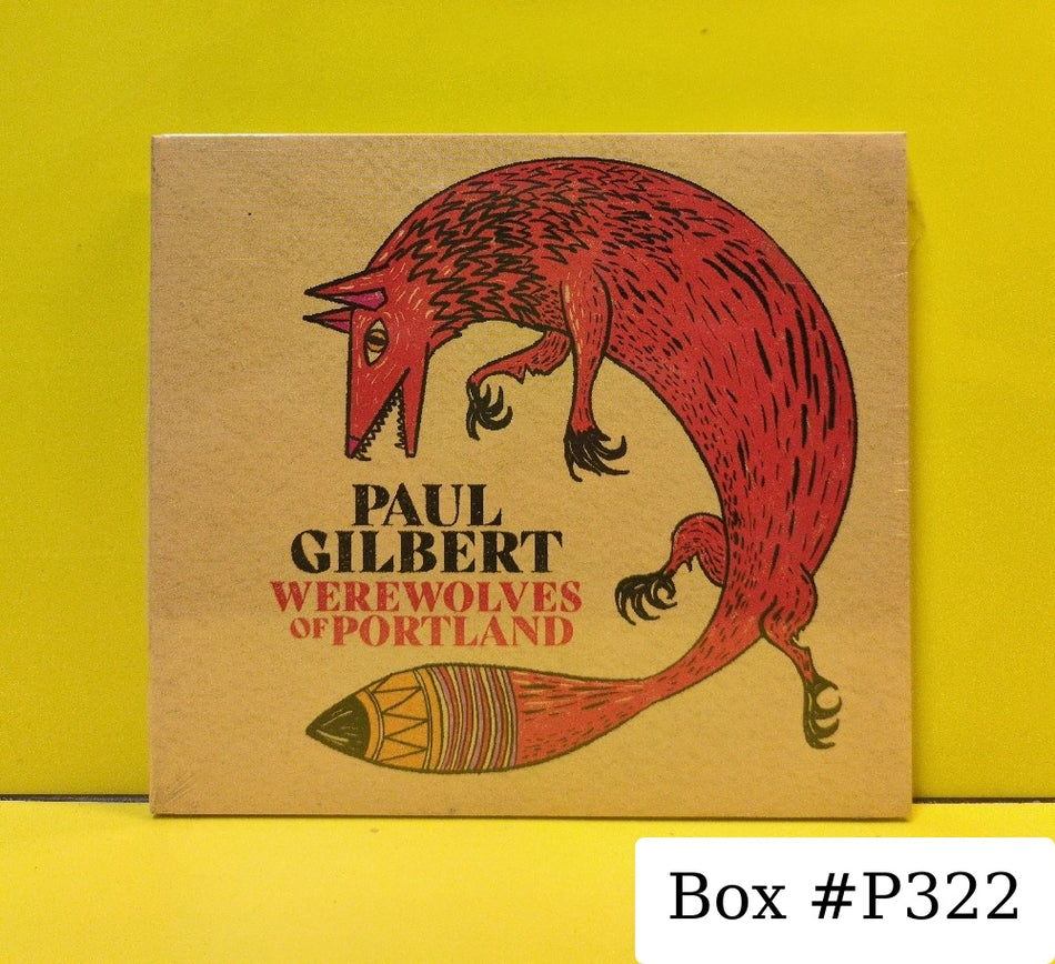 Paul Gilbert - Werewolves Of Portland - 2021 - TPC76252 - New - Sealed - CDs - European Import