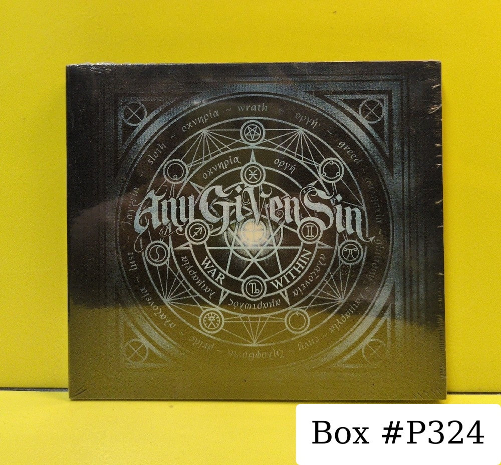Any Given Sin - War Within - 2023 - M76652 - New - Sealed - CDs