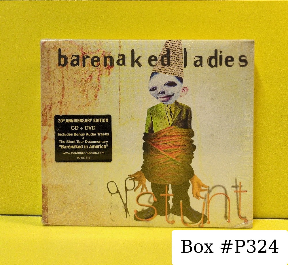 Barenaked Ladies - Stunt (20th Anniversary Edition CD + DVD) - 2018 - R2 567642 - New - Sealed - CDs - Reissue