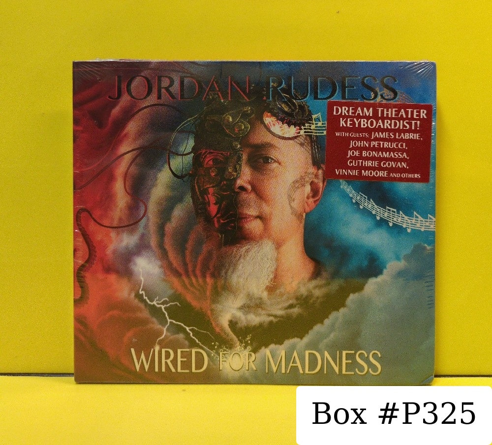 Jordan Rudess - Wired For Madness - 2019 - MTR75712 - New - Sealed - CDs - European Import