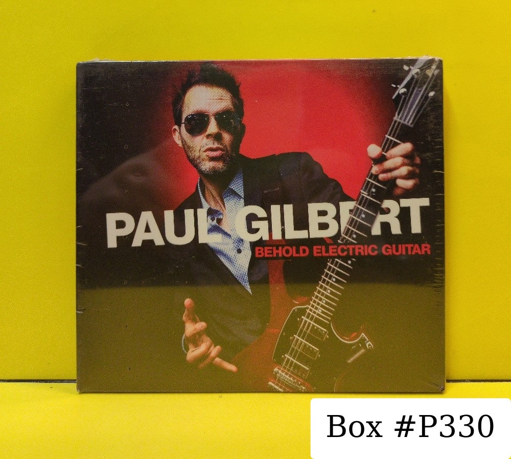 Paul Gilbert - Behold Electric Guitar - 2019 - MTR75872 - New - Sealed - CDs - European Import
