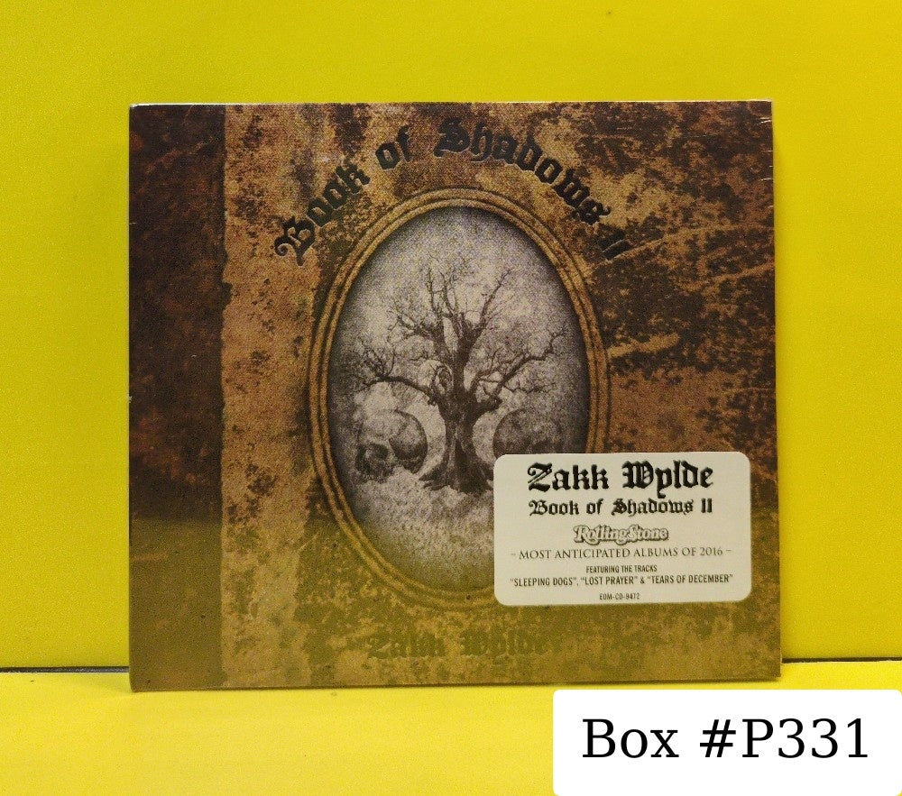 Zakk Wylde - Book Of Shadows II - 2016 - EOM-CD-9472 - New - Sealed - CDs