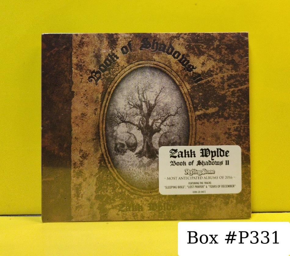 Zakk Wylde - Book Of Shadows II - 2016 - EOM-CD-9472 - New - Sealed - CDs