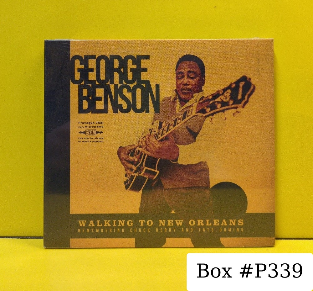 George Benson - Walking To New Orleans (Remembering Chuck Berry And Fats Domino) - 2019 - PRD75812 - New - Sealed - CDs - European Import