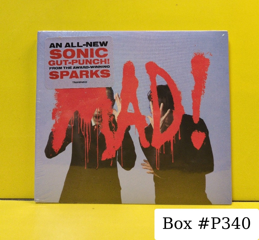 Sparks - Mad! - 2025 - TRANS850CD - New - Sealed - CDs