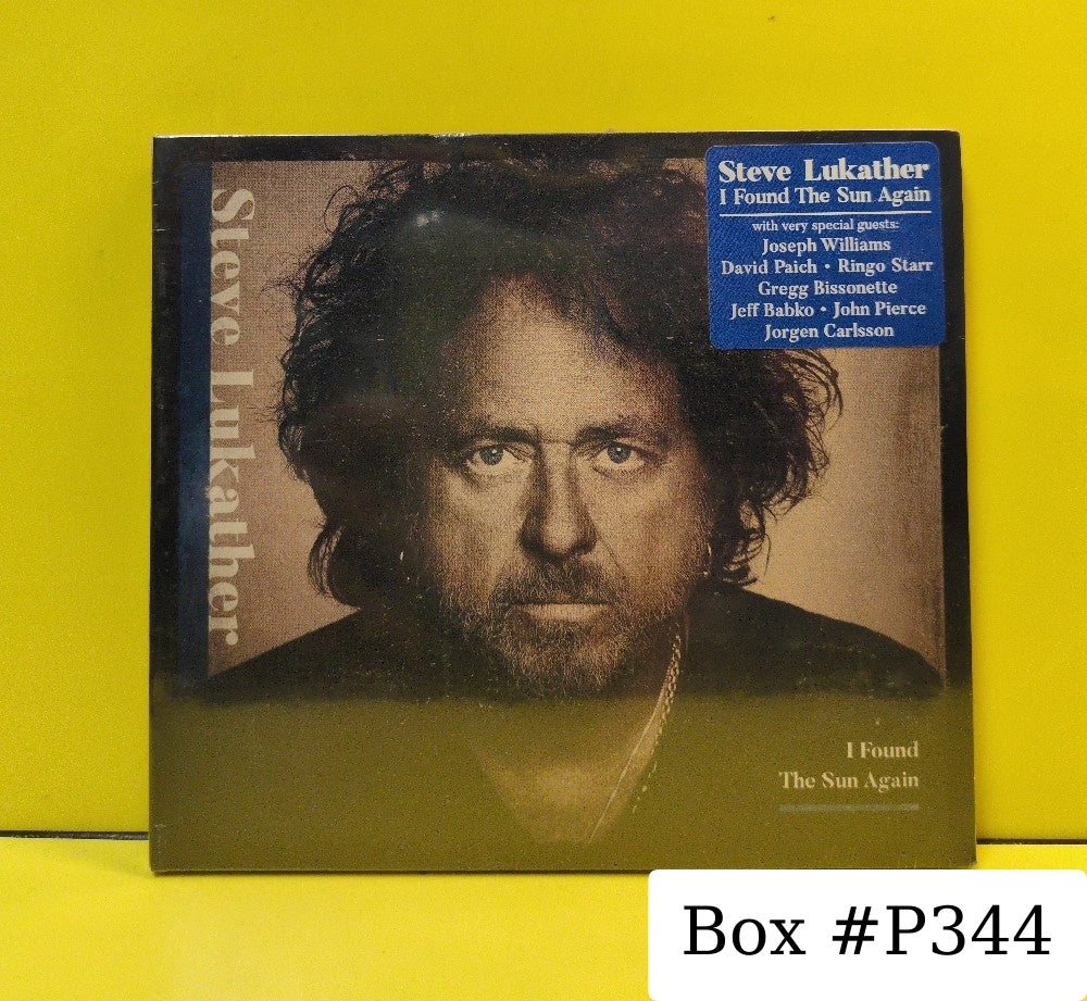 Steve Lukather - I Found The Sun Again - 2021 - TPC76312 - New - Sealed - CDs