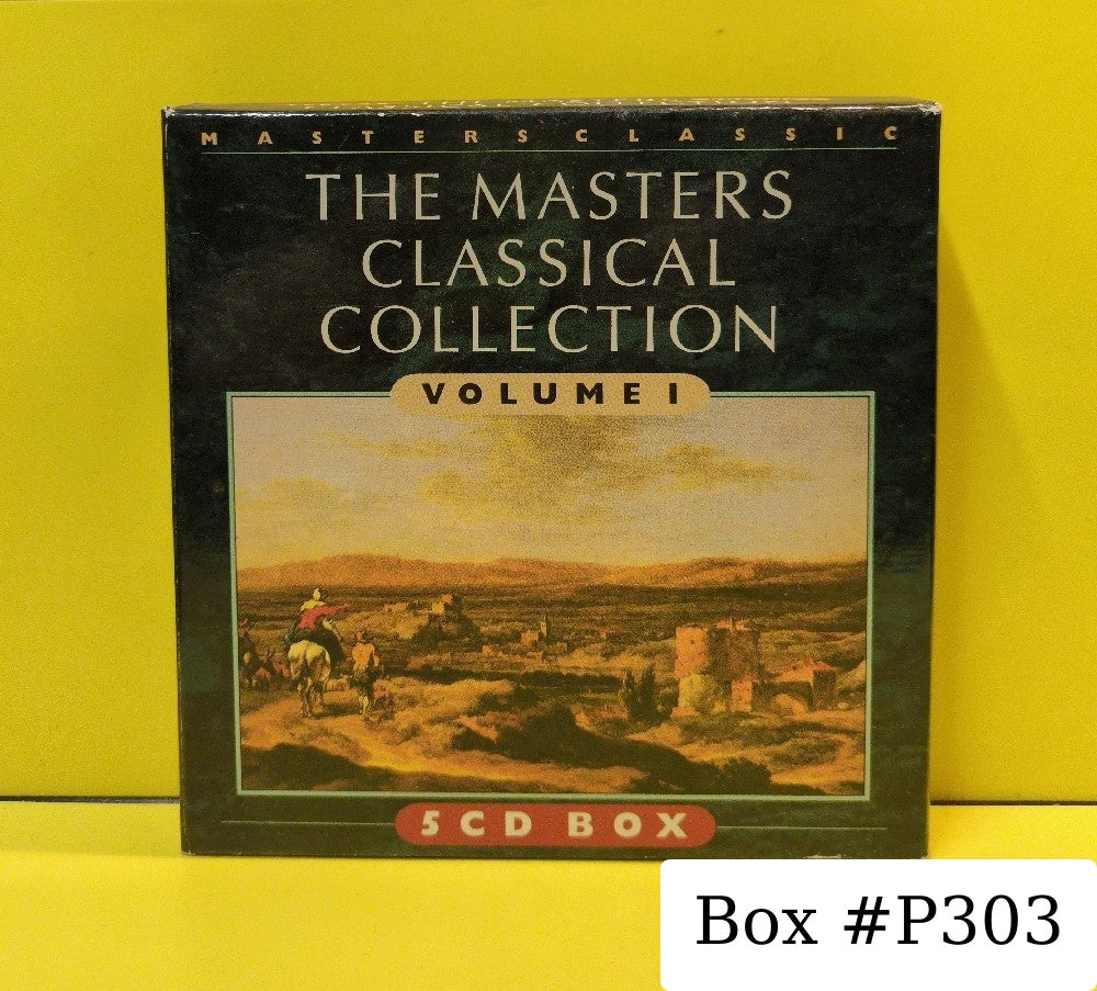 Various - The Masters Classical Collection Volume I - 3865192 - Used - EX - CDs - 5xCD Box Set - Netherlands Import