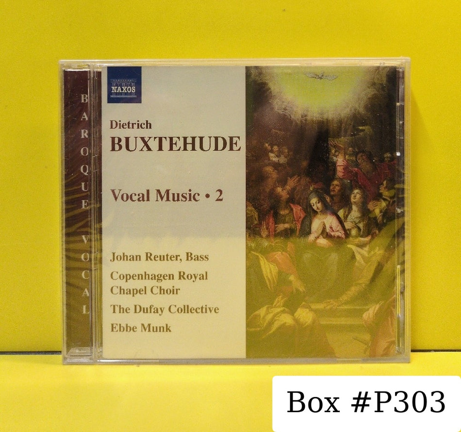 Dietrich Buxtehude, Johan Reuter, Copenhagen Royal Chapel Choir, The Dufay Collective, Ebbe Munk - Vocal Music • 2 - 2007 - 8.570494 - New - Sealed - CDs