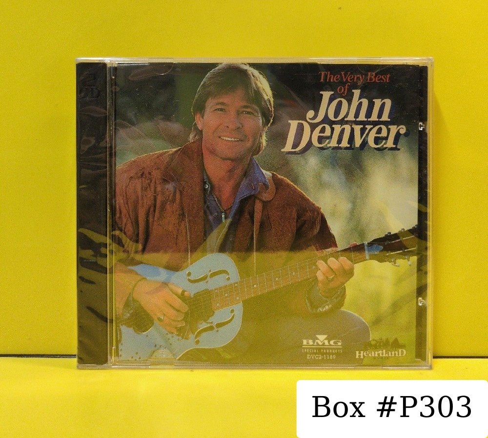 John Denver - The Very Best Of John Denver - 1994 - HD 3146 / DVC2-1189 - New - Sealed - CDs - 2xCD