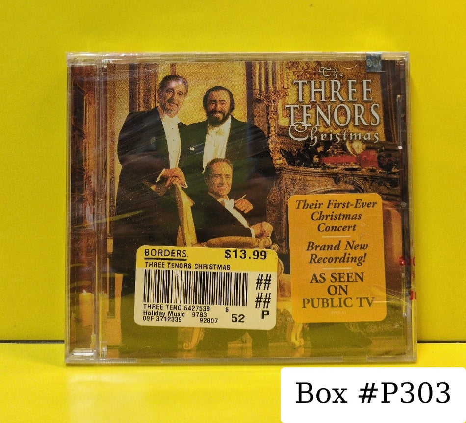 The Three Tenors - Christmas - 2000 - SK 89131 - New - Sealed - CDs