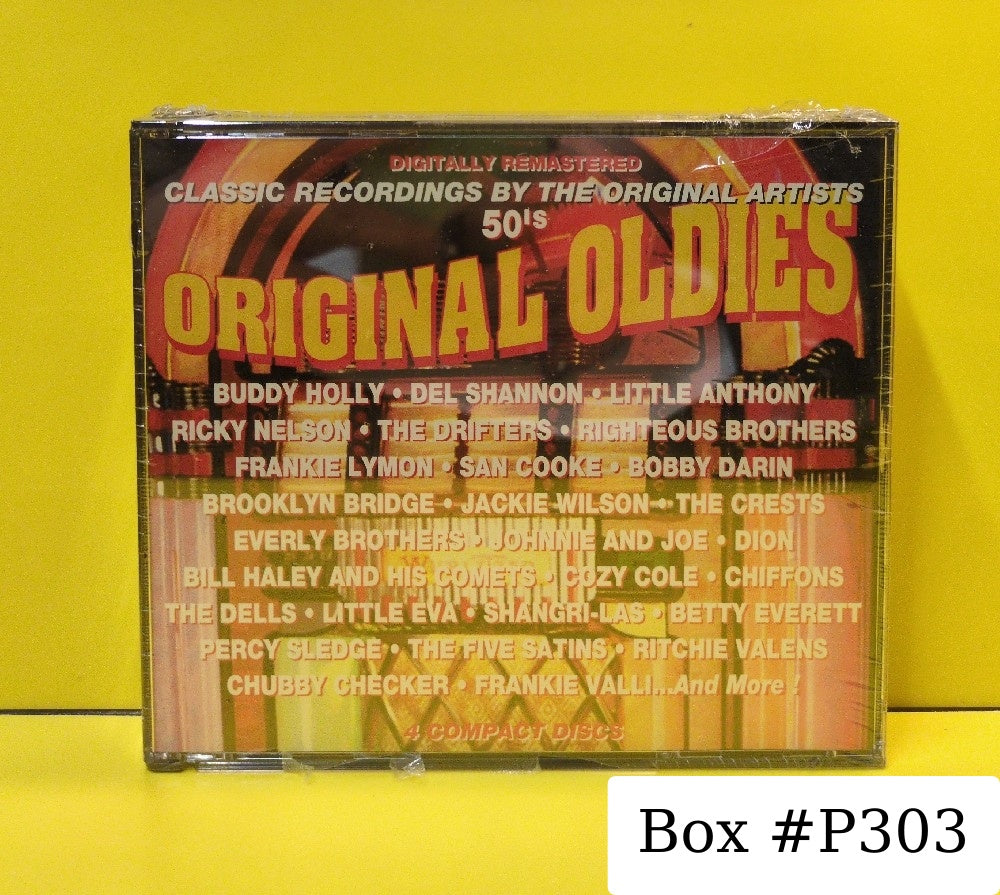 Various - Original Oldies: Classic Recordings Of The 50's - New - Sealed - CDs - 4xCD Set