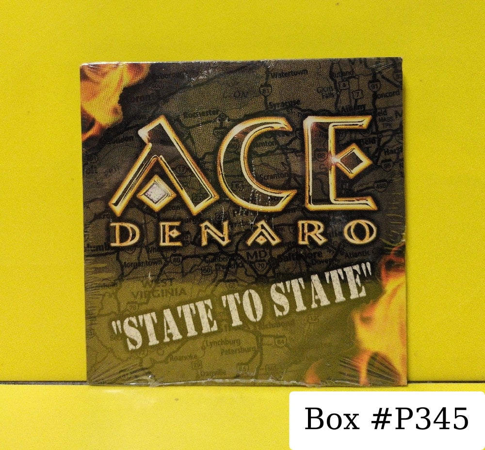 Ace Denaro - State To State - 2001 - New - Sealed - CDs - CD Single