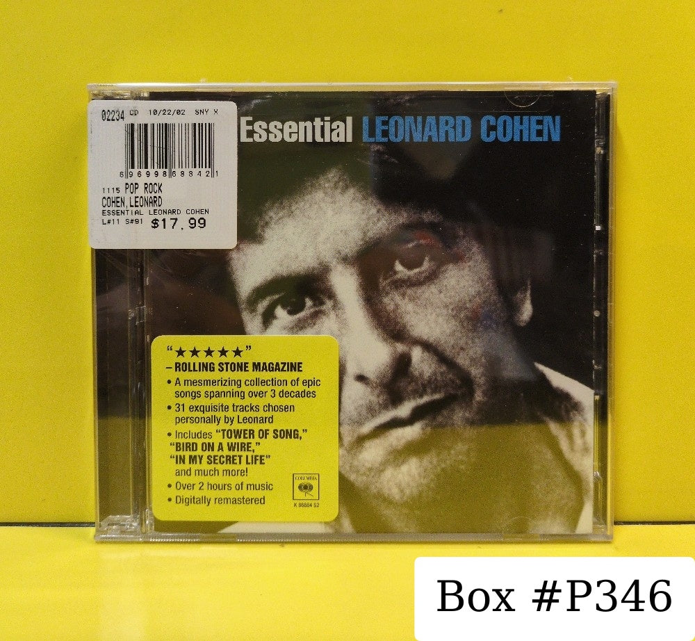 Leonard Cohen - The Essential Leonard Cohen - 2002 - C2K 86884 - New - Sealed - CDs - 2xCD - Remastered