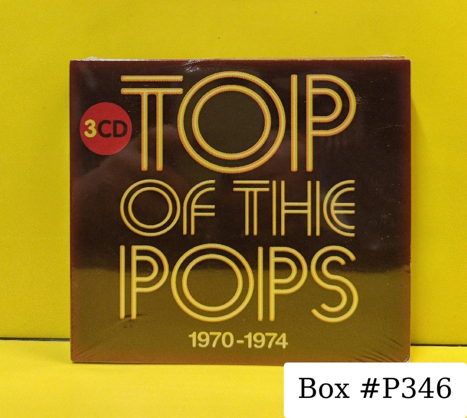 Various - Top Of The Pops: 1970-1974 - 2016 - 5369959 - New - Sealed - CDs - 3xCD Set - UK Import