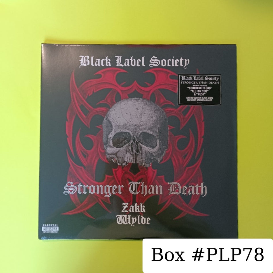Black Label Society - Stronger Than Death - 2023 - EOM-LP-46279 - New - Sealed - Vinyl
