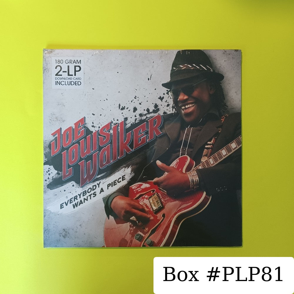 Joe Louis Walker - Everybody Wants A Piece - 2015 - PRD 7474 1 - New - Sealed - Vinyl