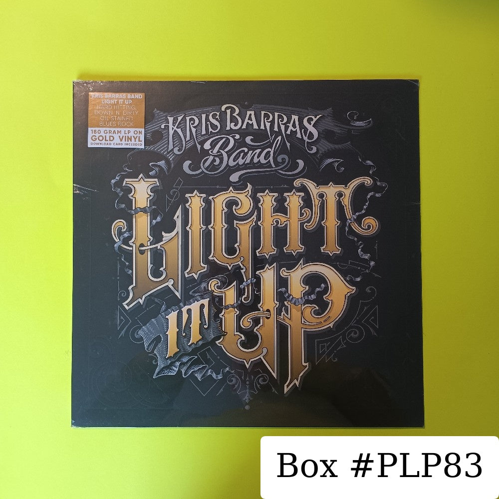 Kris Barras Band - Light It Up GOLD - 2019 - PRD 7594 1 - New - Sealed - Vinyl