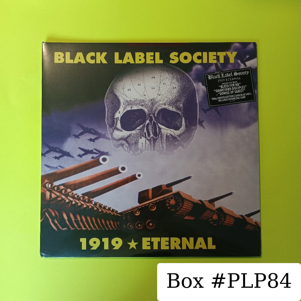 Black Label Society - 1919 Eternal CLEAR BLUE - 2023 - EOM-LP-46281 - New - Sealed - Vinyl