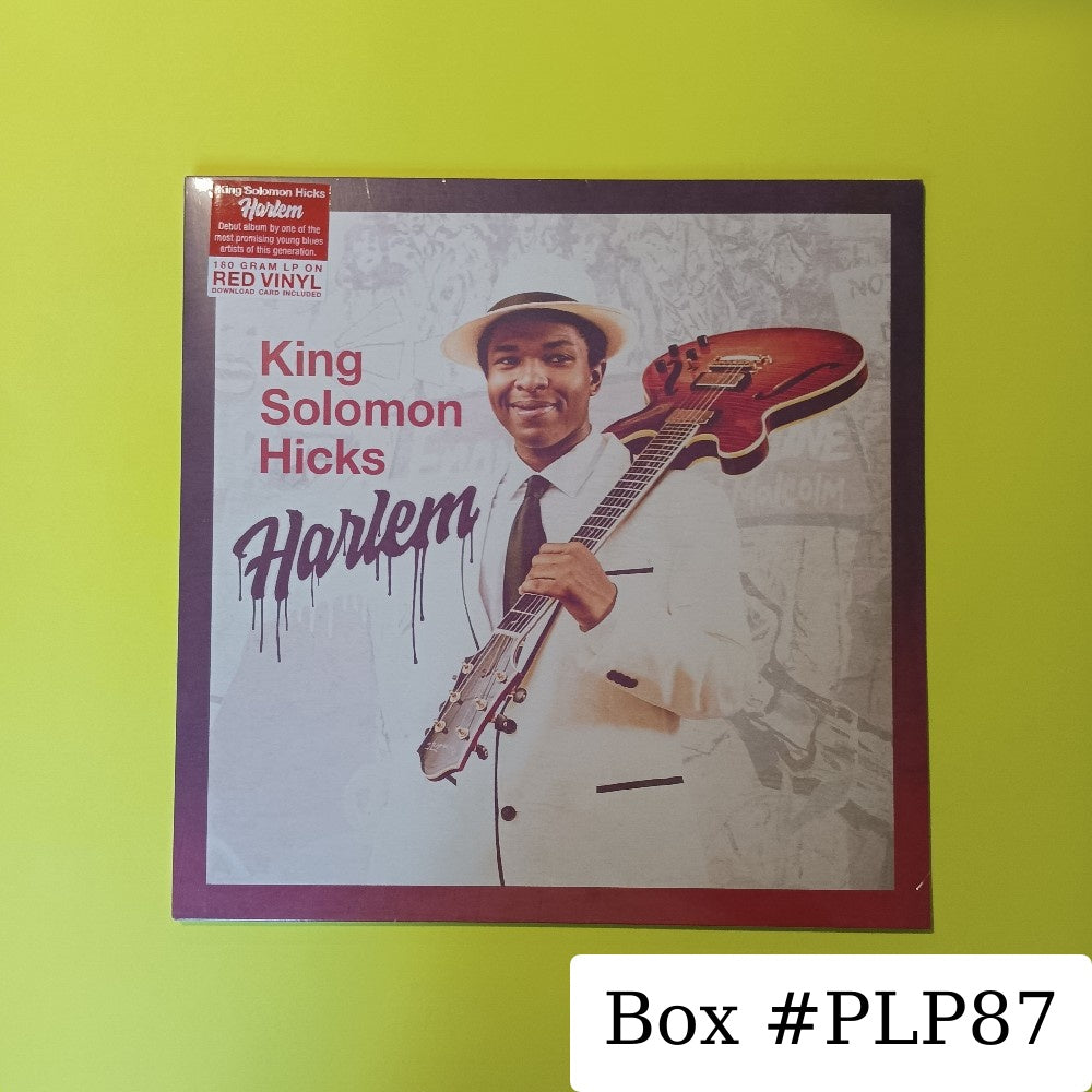 King Solomon Hicks - Harlem RED - 2020 - PRD75611 - New - Sealed - Vinyl