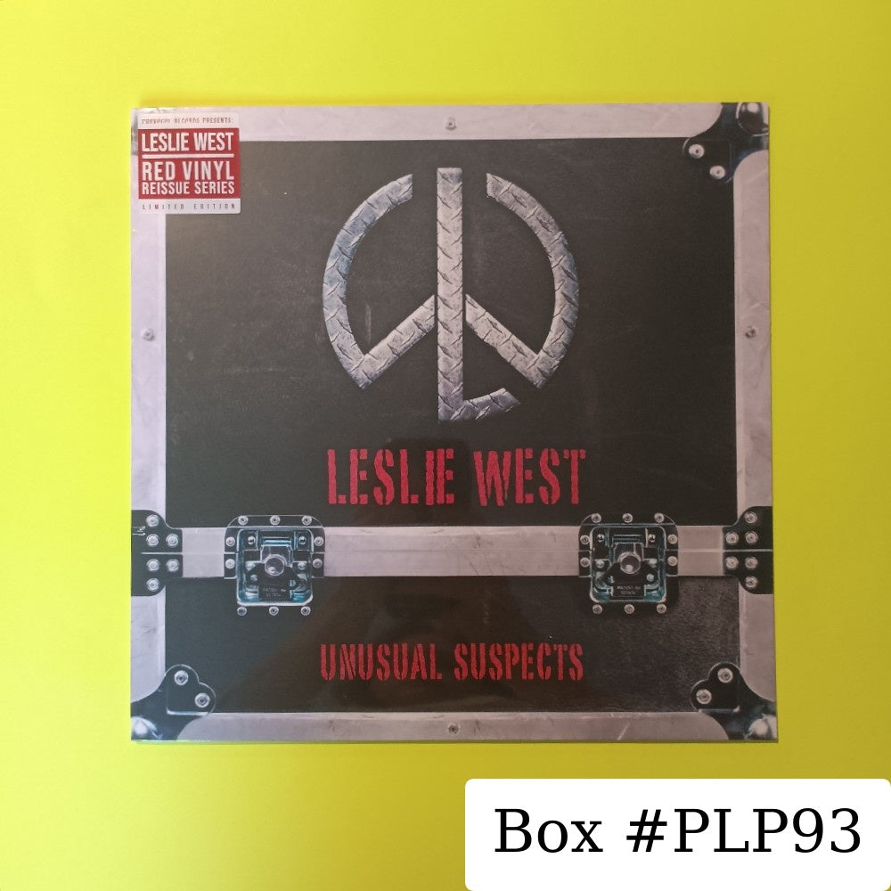 Leslie West - Unusual Suspects RED - 2022 - PRD 7335 1-2 - New - Sealed - Vinyl