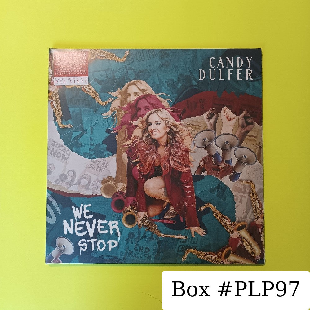 Candy Dulfer - We Never Stop RED - 2023 - TFG76571 - New - Sealed - Vinyl