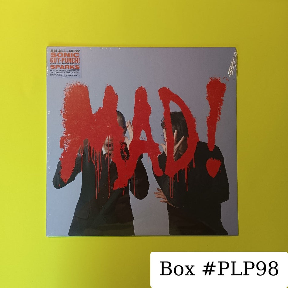 Sparks - Mad! Spotify Exclusive GREEN - 2025 - TRANS850XS - New - Sealed - Vinyl
