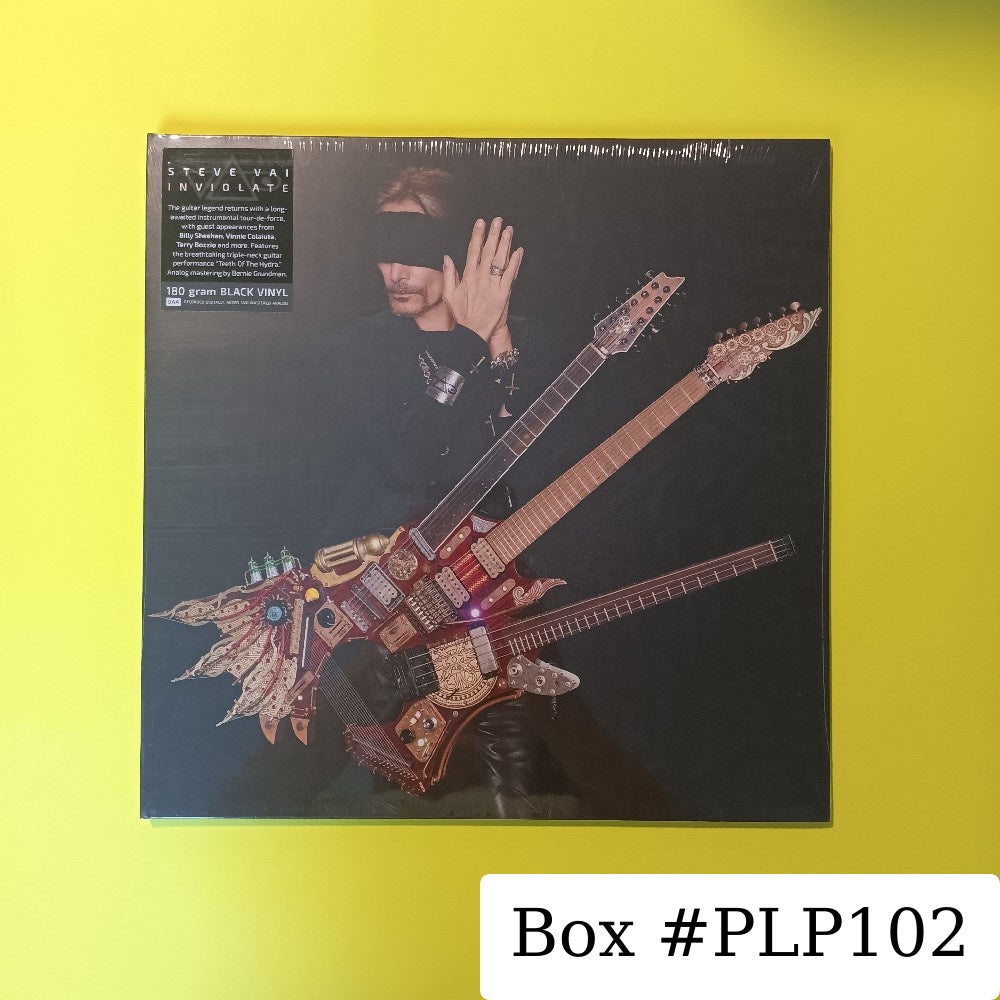 Steve Vai - Inviolate - 2022 - FN76701 - New - Sealed - Vinyl