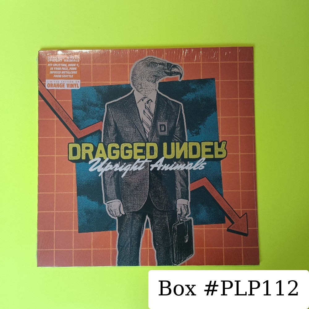 Dragged Under - Upright Animals ORANGE - 2022 - M76641 - New - Sealed - Vinyl