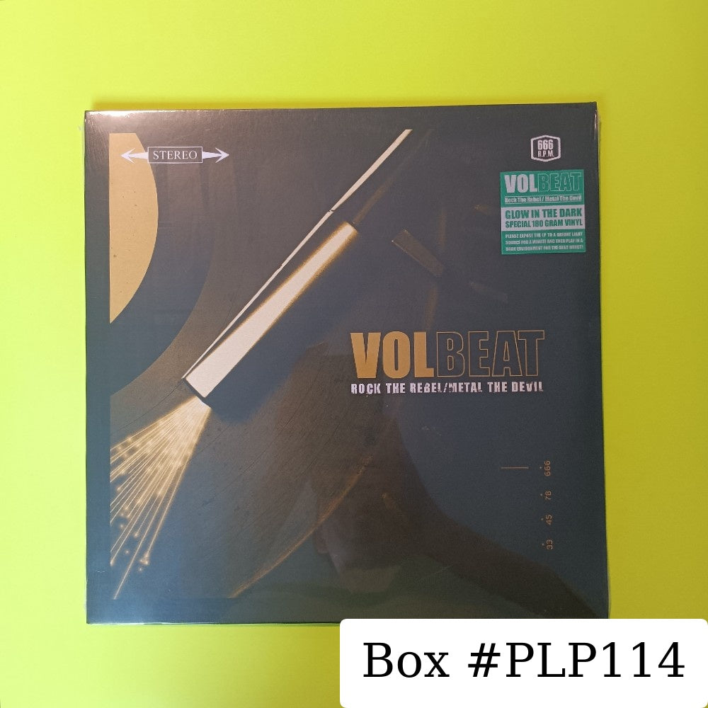 Volbeat - Rock The Rebel / Metal The Devil GLOW IN THE DARK - 2022 - M72151-2 - New - Sealed - Vinyl
