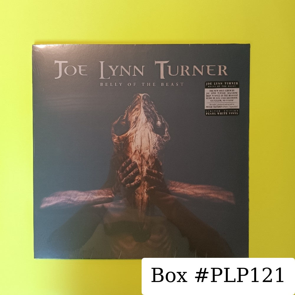 Joe Lynn Turner - Belly Of The Beast PEARL WHITE - 2022 - MTR76871 - New - Sealed - Vinyl