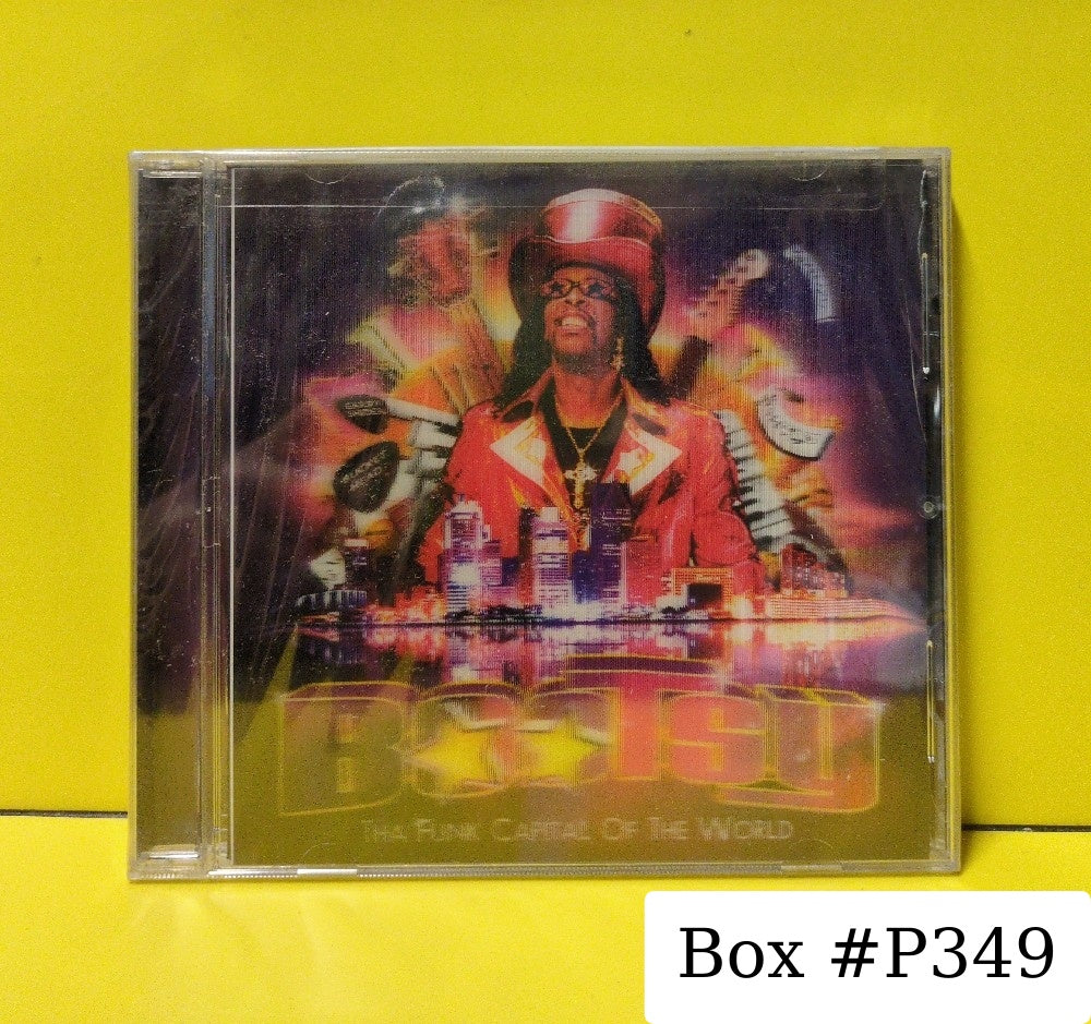Bootsy Collins - Tha Funk Capital Of The World - 2011 - M 7310 2 - New - Sealed - CDs - 3D Lenticular Cover