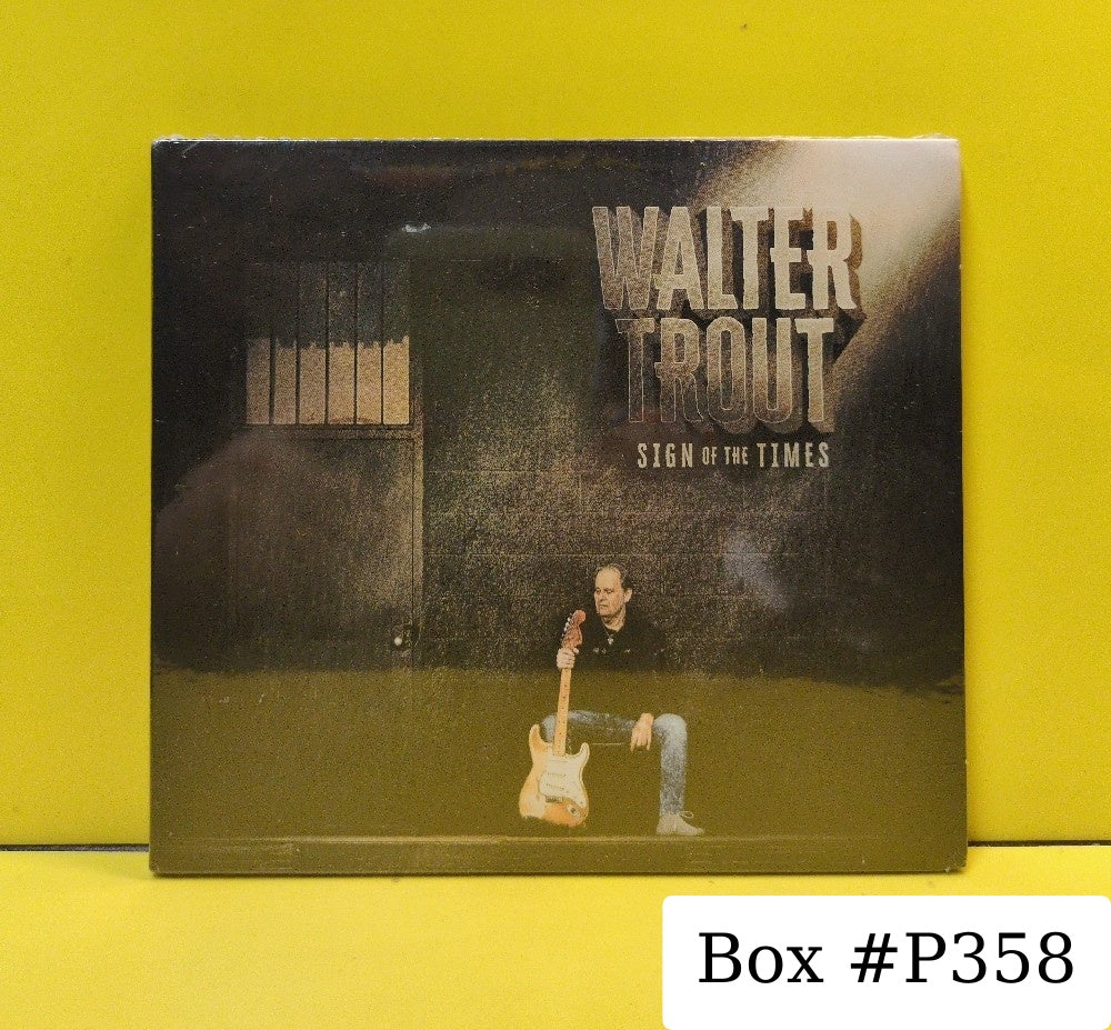 Walter Trout - Sign of the Times - 2025 - PRD77512 - New - Sealed - CDs