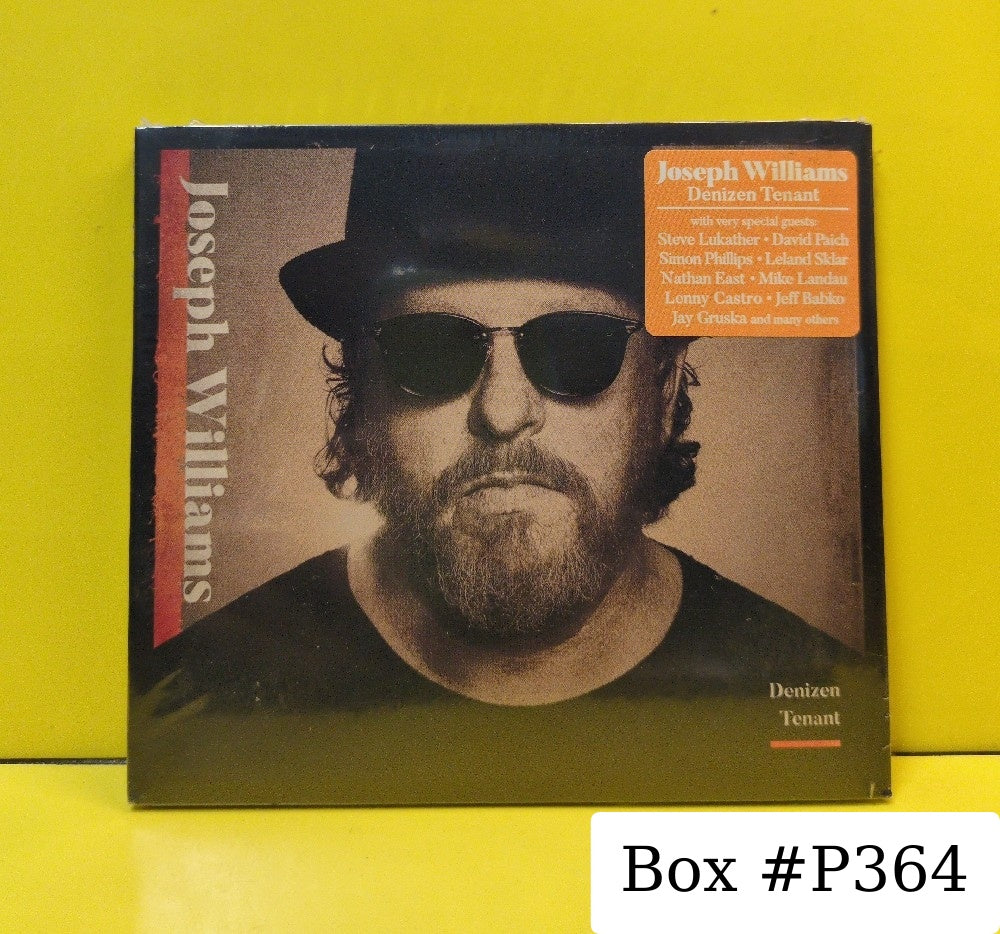 Joseph Williams - Denizen Tenant - 2021 - TPC76322 - New - Sealed - CDs