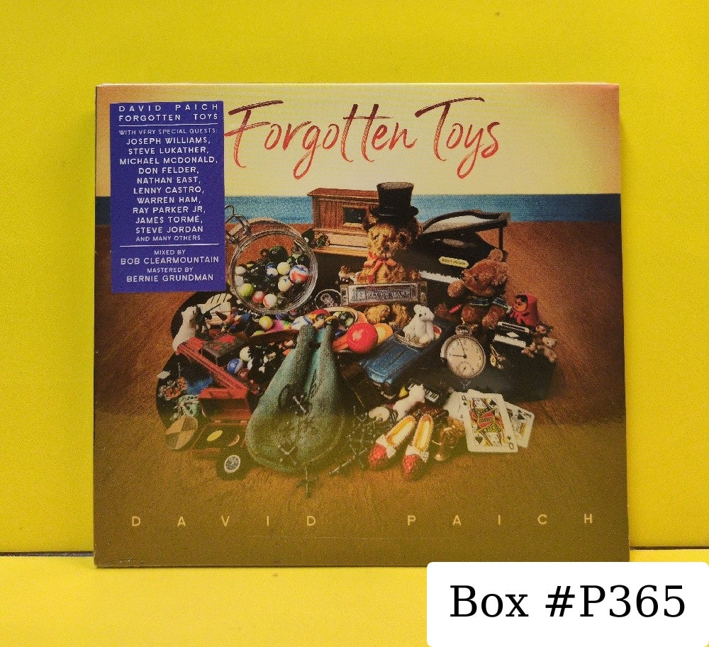 David Paich - Forgotten Toys - 2022 - TPC76792 - New - Sealed - CDs - European Import