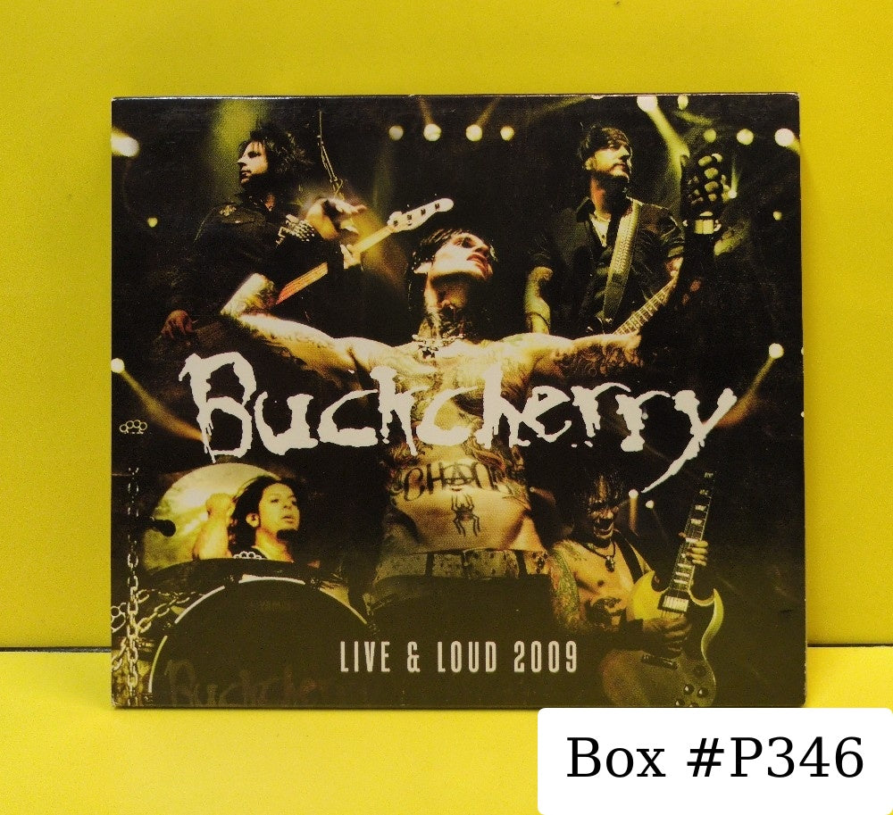 Buckcherry - Live & Loud 2009 - 2009 - ESM730 - Used - EX - CDs - Cardboard Slip Cover